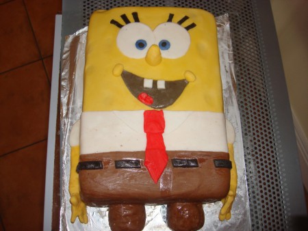 Spongya Bob torta